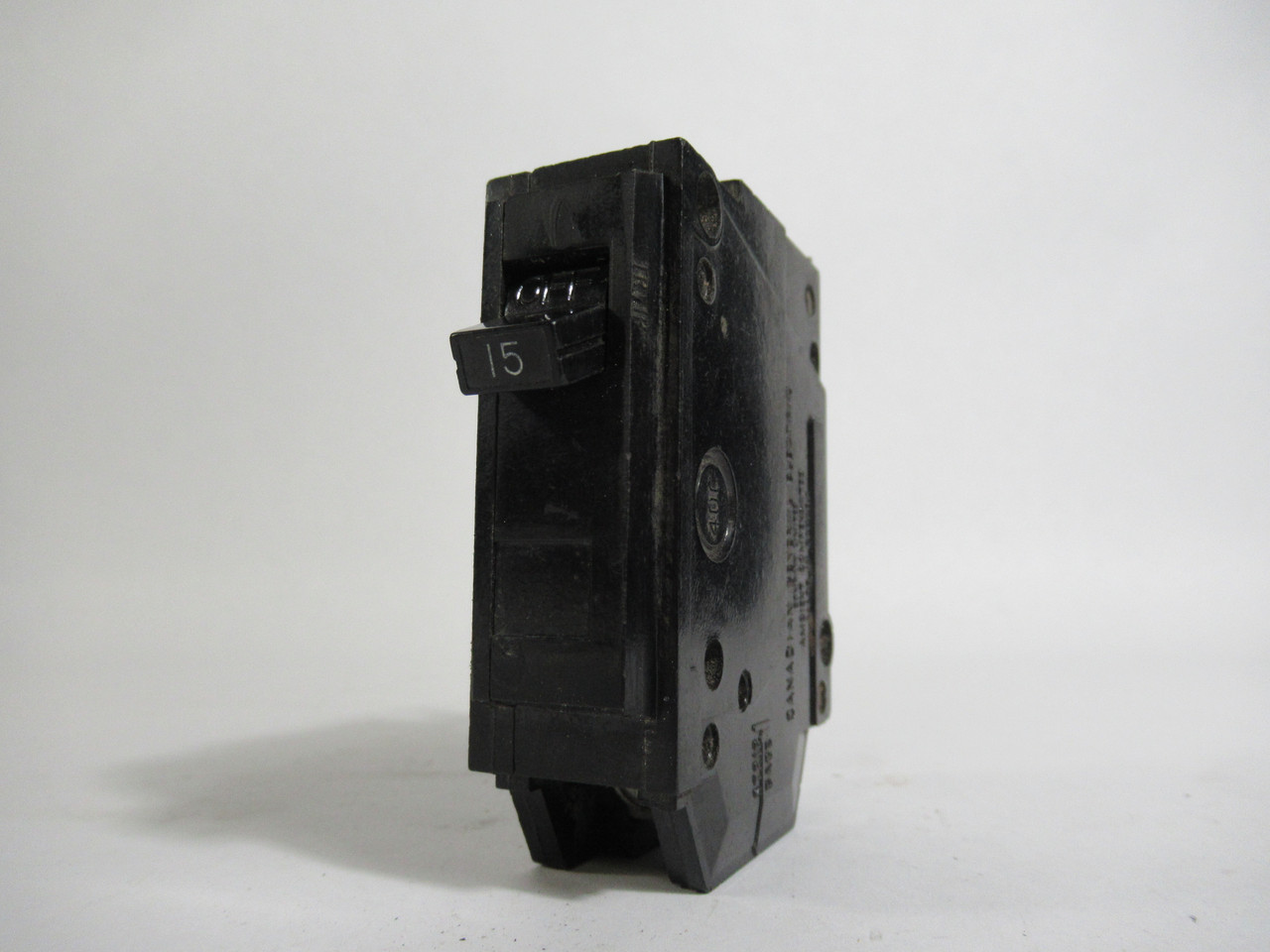 Canadian General Electric QB115 Bolt-On Circuit Breaker USED
