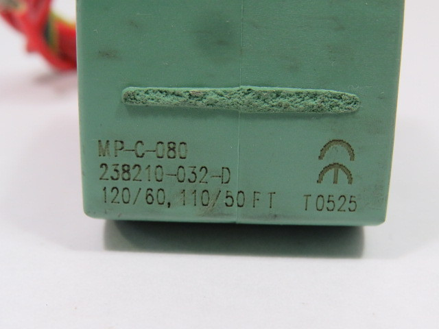 Asco 238210-032-D Solenoid Valve Coil 110/120V 50/60Hz SHELF WEAR NOP