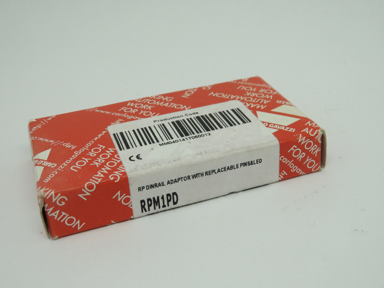 Carlo Gavazzi RPM1PD RP Dinrail Adaptor With Replaceable Pins NEW