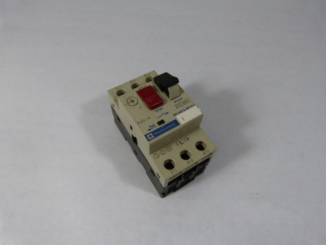 Telemecanique GV2-M05 Motor Protector Starter .63-1amp 3Pole USED