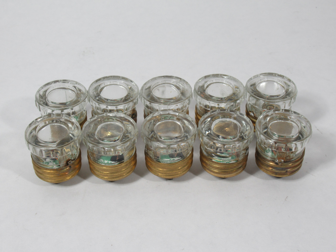 Ferraz Shawmut GP30 Glass Plug Fuse 30A 125V *LOT OF 10* USED