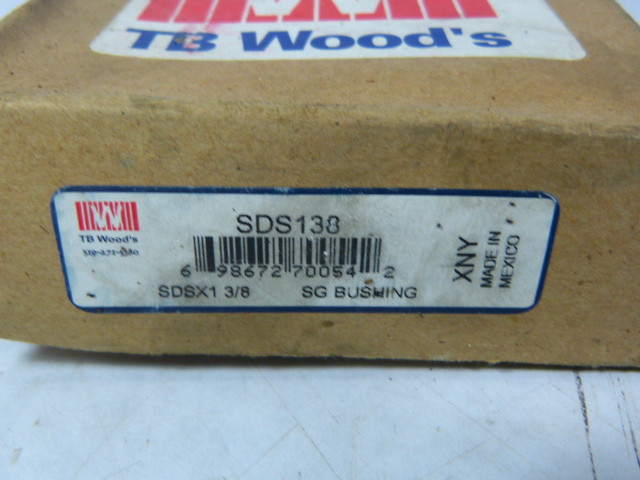 TB Woods SDS-1-3/8 Quick Disconnect Bushing 1-3/8" Bore SHELF WEAR NEW