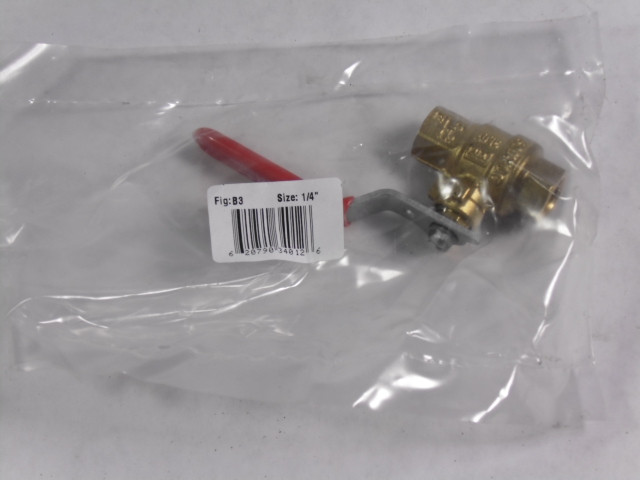 Generic B3-1/4 Ball Valve 1/4" ! NWB !