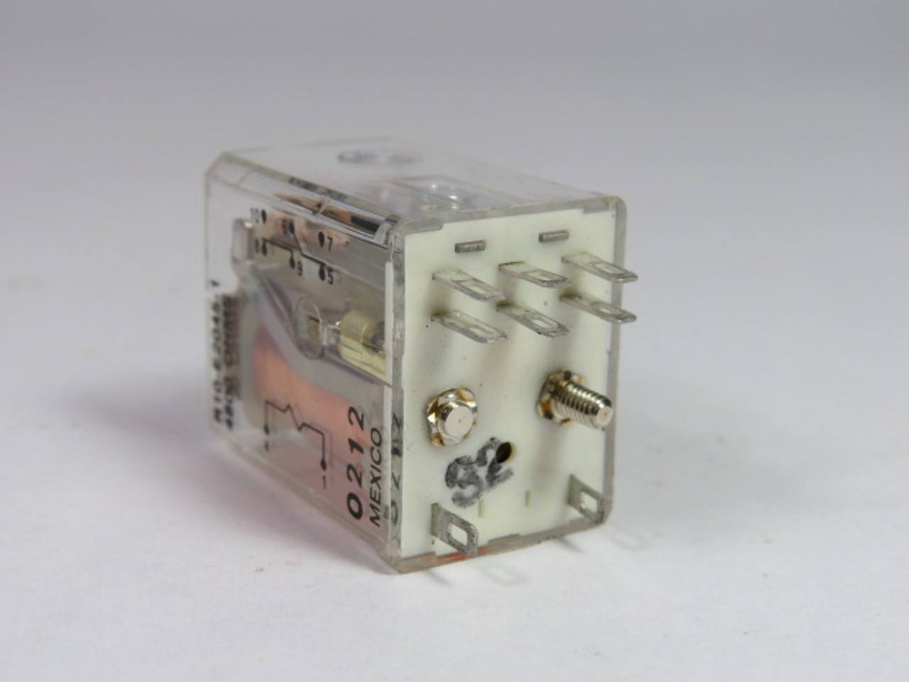 Potter & Brumfield R10-E2045-1 Relay 4800 OHM 8 Blade USED
