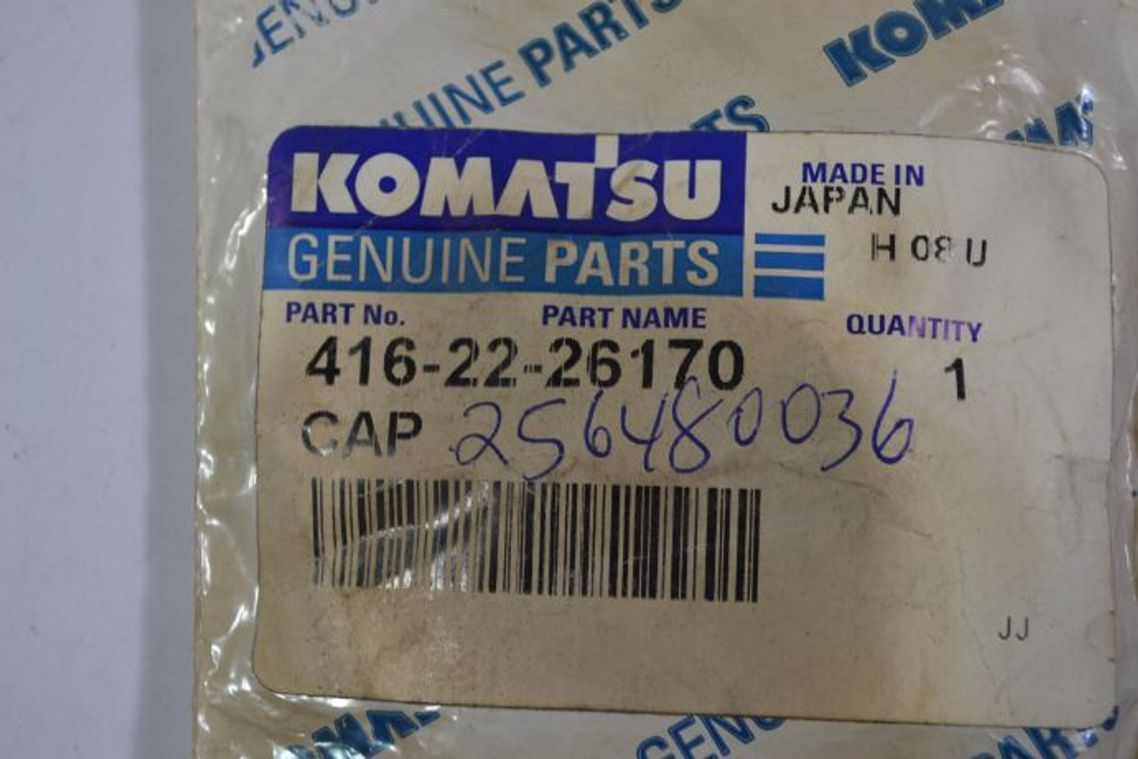 Komatsu 416-22-26170 Cap  NWB