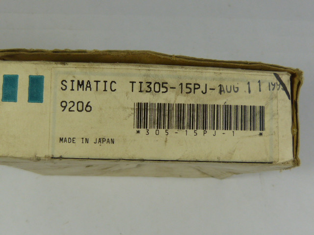 Siemens TI-305-15PJ-1 Cable Assembly CPU To Remote Programmer NEW