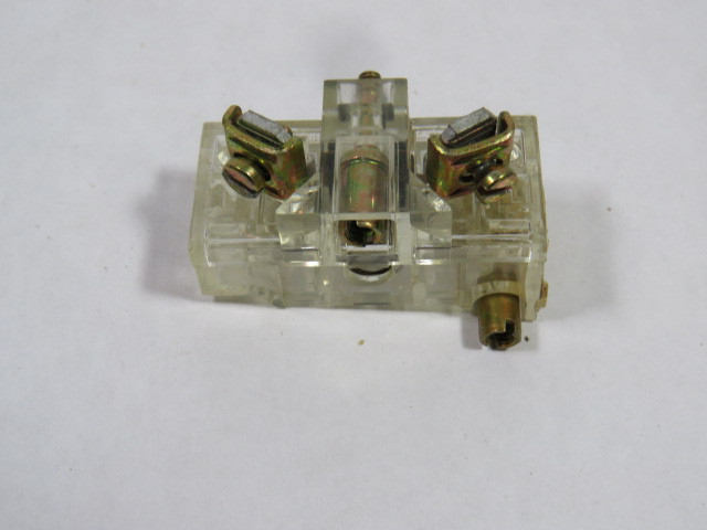 Square D 9001-KA2 Pushbutton Contact Block 1NO 250V No Series USED
