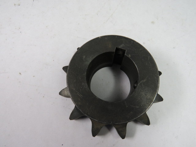 Generic H80-12-1-3/4 Roller Chain Sprocket 1-3/4" ID 12T 80C 3-1/8" OD USED