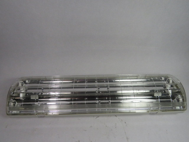 Beghelli BS10024T8217AC120V Light Fixture for 2X T8 Lamps 120-277VAC ! NEW !