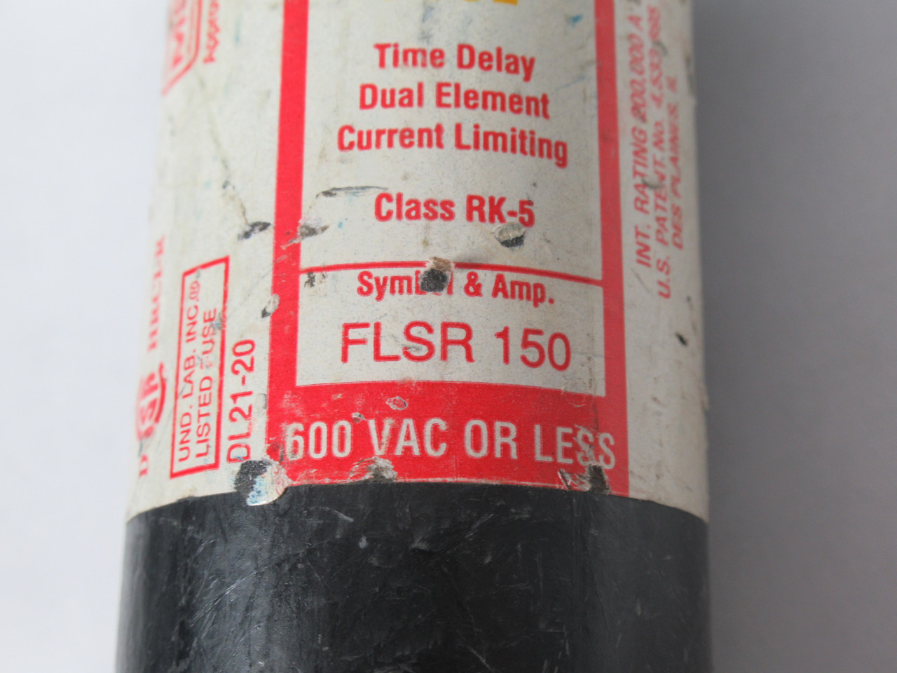 Littelfuse FLSR-150 Slo-Blo Time Delay Current Limiting 150A 600VAC USED