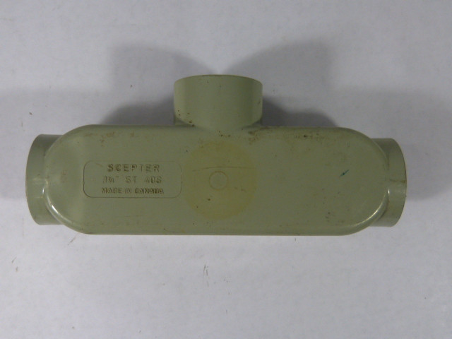 Scepter ST40S Conduit Body 1-1/4" T-Style *No Cover* USED