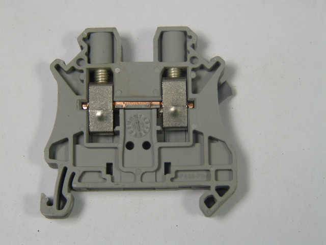 Eaton UT-6 Gray Feed Terminal Block w/Channel 800/600V 50A USED