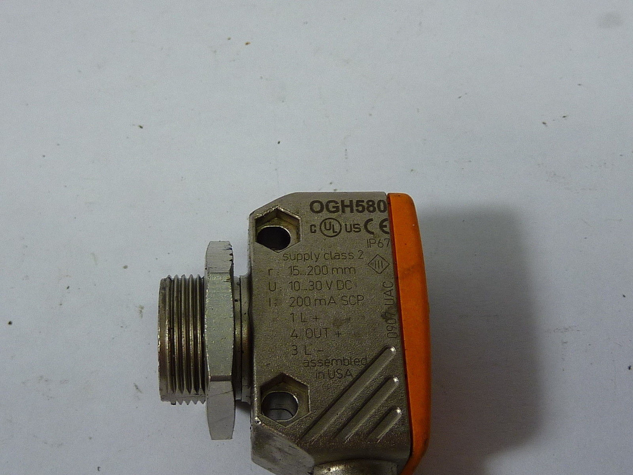 IFM OGH580 Photoelectric Sensor Diffuse USED