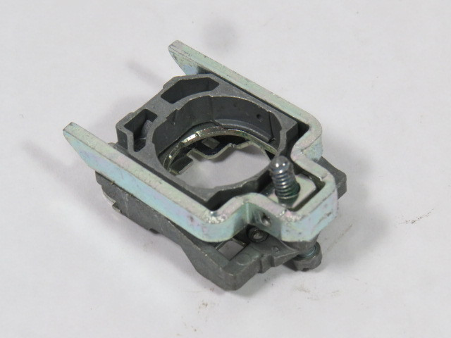 Telemecanique ZB4BZ009 Contact Block Mounting Base Silver USED