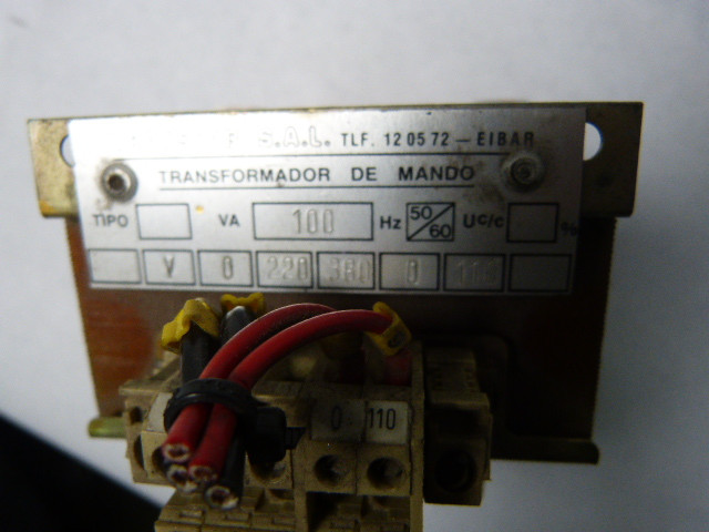 Transfab V0 220 380 0 110 Transformer 100va USED