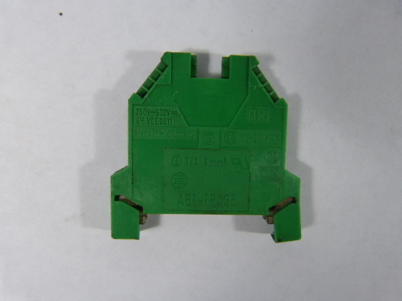 Telemecanique AB1-TP435 Terminal Block 750VAC 900VDC 10-20AWG USED