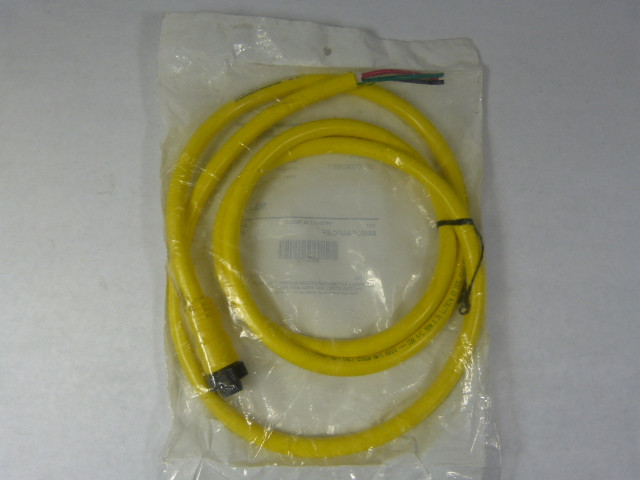 Allen-Bradley 889N-F4AFC-6F Mini Change Cord Female 4-Pin NWB