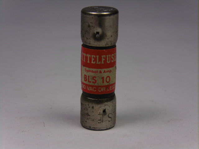 Littelfuse BLS-10 Fast Acting Fuse 10A 600V USED