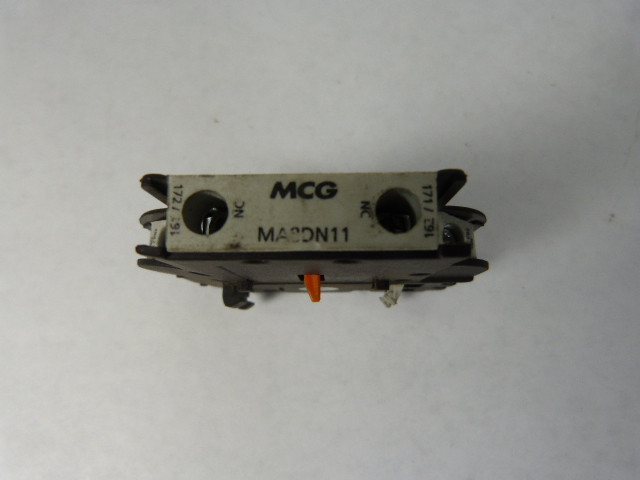 MCG MA8DN11 Auxiliary Contact USED