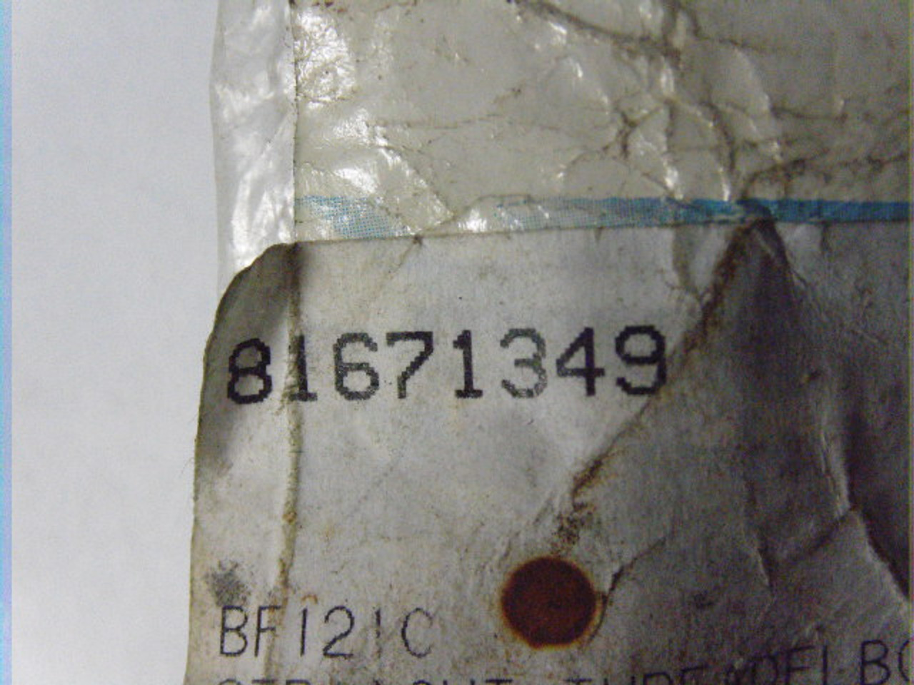 Sandvik 81671349 Straight Thread Elbow ! NWB !