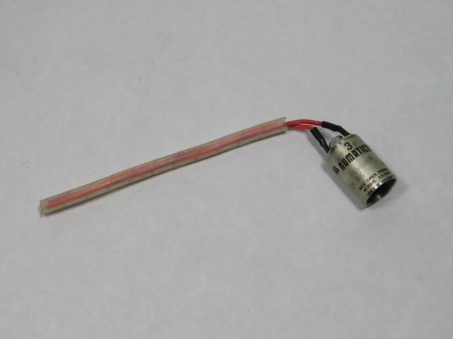 Numatics LS03M7F Valve 24Vdc .65W 50 PSI 3.5 BAR USED