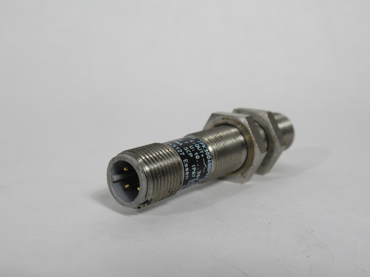 IFM/Efector IF5775 IFK3004BBPKG/US Proximity Sensor 10-36VDC 250mA 4mm USED