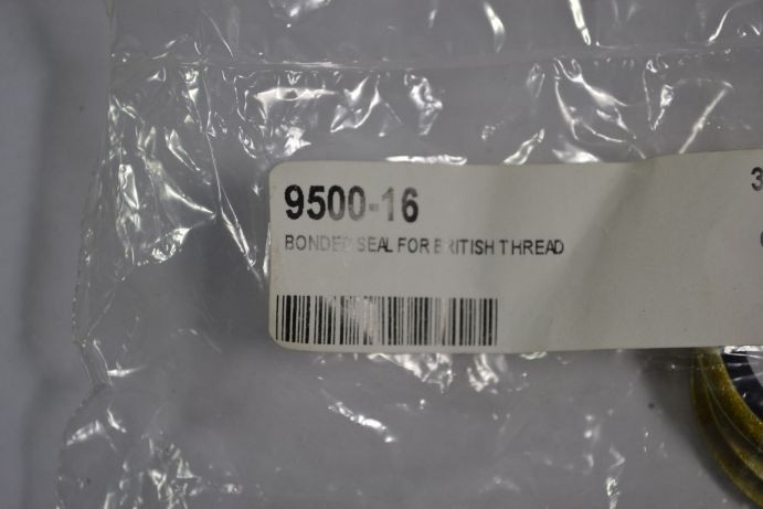 Adaptall 9500-16 Bonded Seal For British Thread 3-Pack ! NWB !