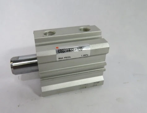 SMC CDQ2WB32-15D Compact Pneumatic Cylinder 32mm Bore 15mm Stroke USED