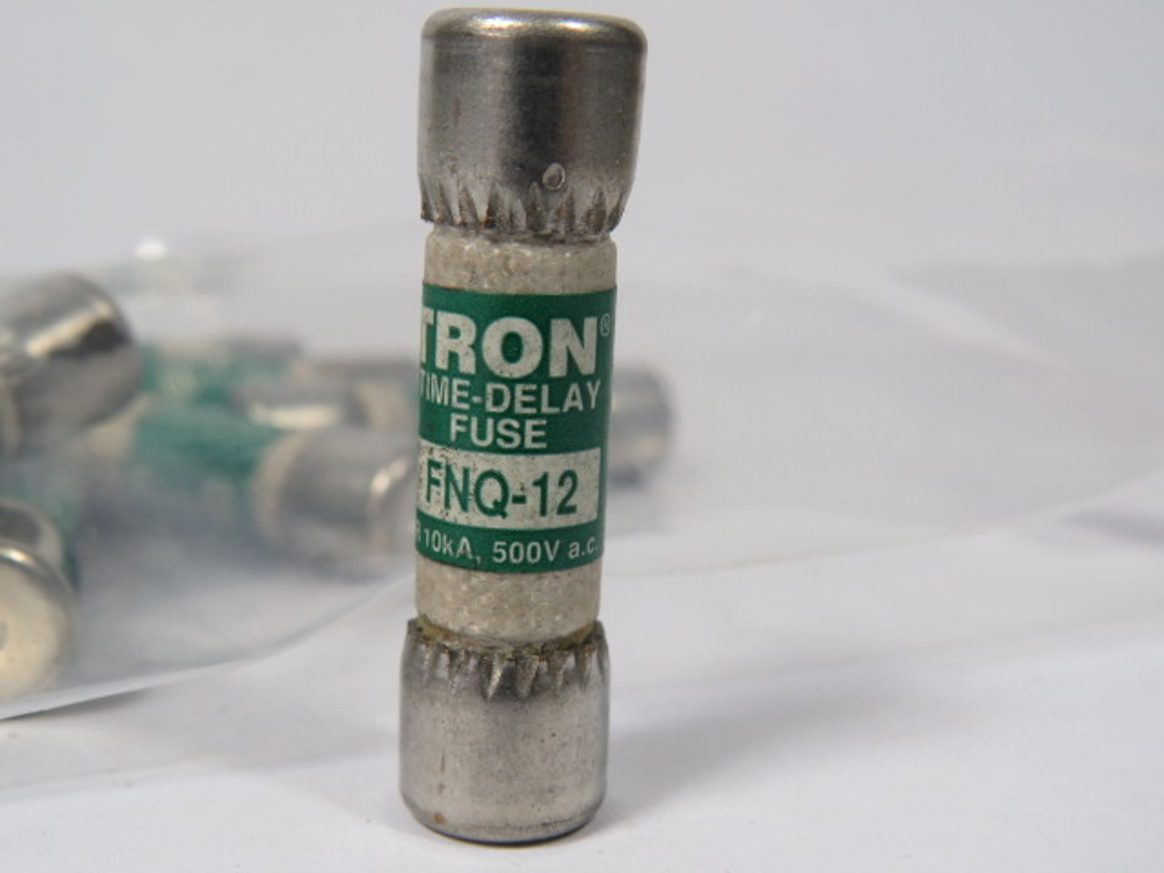 Tron FNQ-12 Time Delay Fuse 12A 500V Lot of 10 USED
