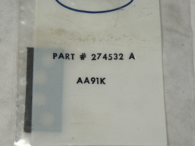 Nordson 274532A 4-Way Valve Gasket 2Pk ! NEW !