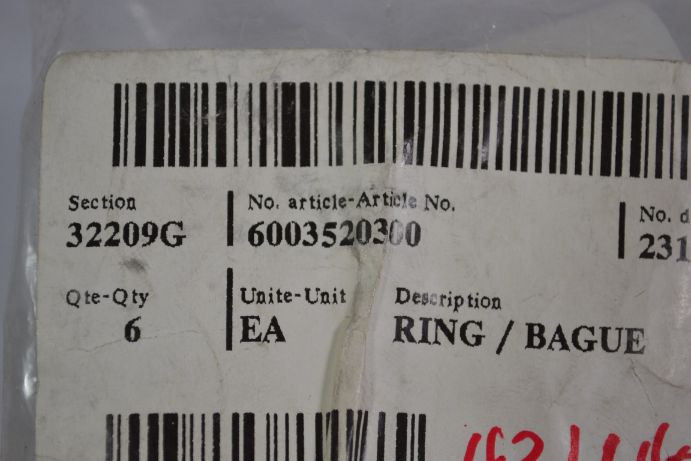 Atlas Copco 6003520300 Ring ! NOP !