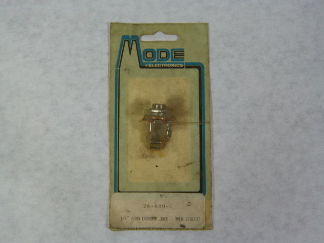 Mode Electronics 24-680-1 Mono Chassis Jack 1/4" ! NEW !