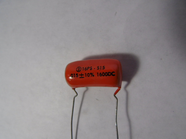 Sprague 16PS-S15 Polyfilm Capacitor 0.015uf ! NOP !