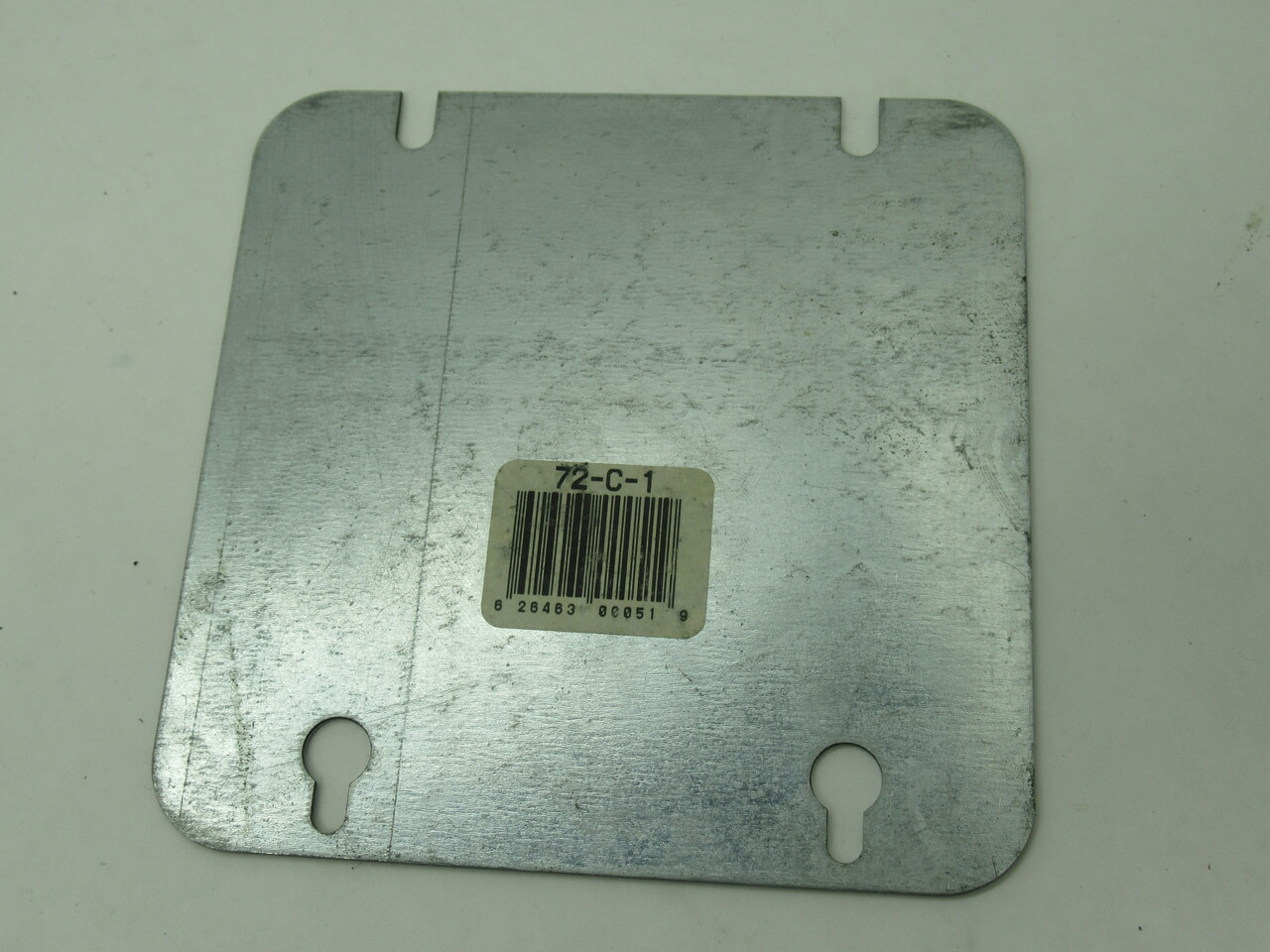 Temco 72-C-1 Metal Outlet Cover Lot of 6 USED
