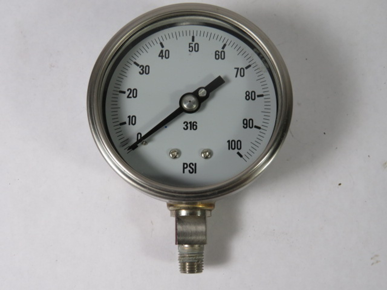 ESP 316 Pressure Gauge 100 PSI Max USED