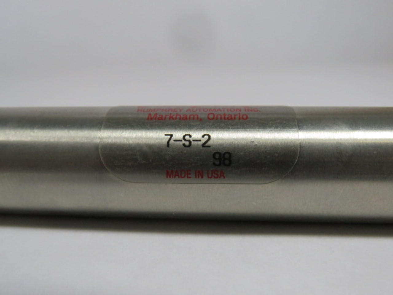 Humphrey 7-S-2 Pneumatic Cylinder USED
