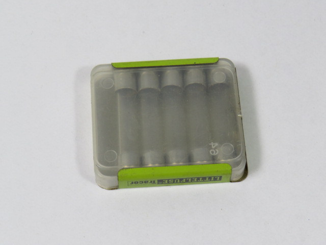 Littelfuse 3AG-1/8A Glass Fuse 1/8A 250V 5-Pack NEW