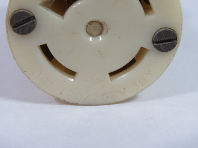 Bryant 72120NC Locking Connector 20A 120/208V 5W 4P USED