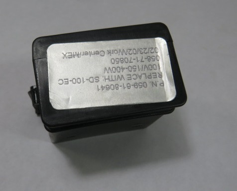 Generic 059-61-80641 Relay 100V 150-400W 3 Blades USED