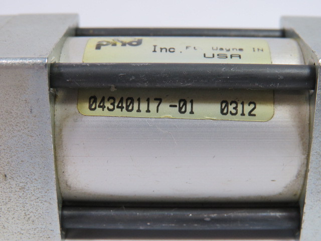 Phd 04340117-01 Pneumatic Air Cylinder 1" Bore 1-1/8" Stroke USED