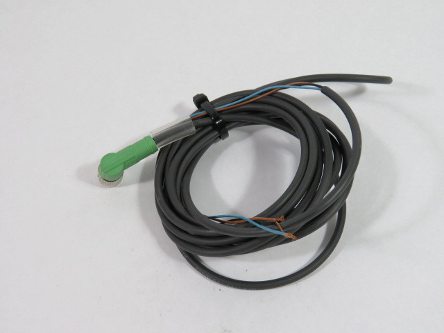 Phoenix 1536382 Sensor/Actuator Cable w/5 Pin Female Connector 3.12m USED
