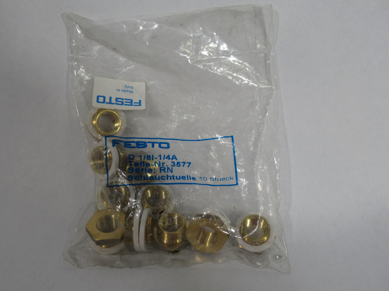 Festo 3577 D-1/8I-14-A Reducing Nipple 10-Pack ! NWB !