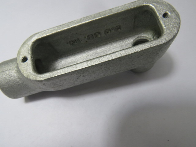Crouse-Hinds LB-18 Conduit Body 1/2" No Cover 90DEG USED