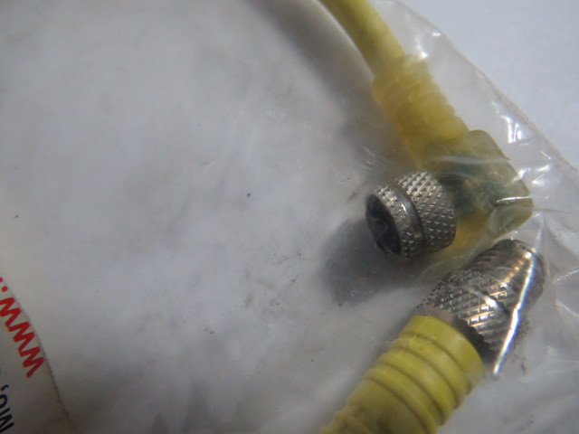 HTM C-MS3TZV070.3+C-FA3TPV070.3 Connecting Cable M8 3 Wire 0.3m L NWB