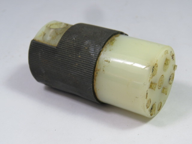 Hubbell HBL5669CCN Connector 15A 250V 2P 3W USED