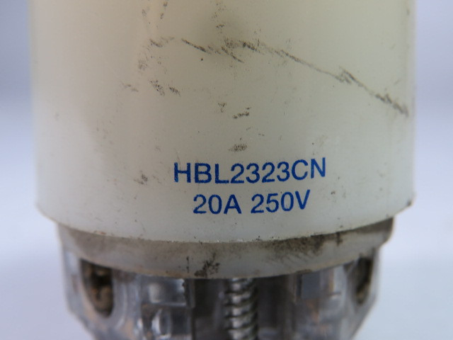 Hubbell HBL2323CN Connector Insert Only 20A 250V USED