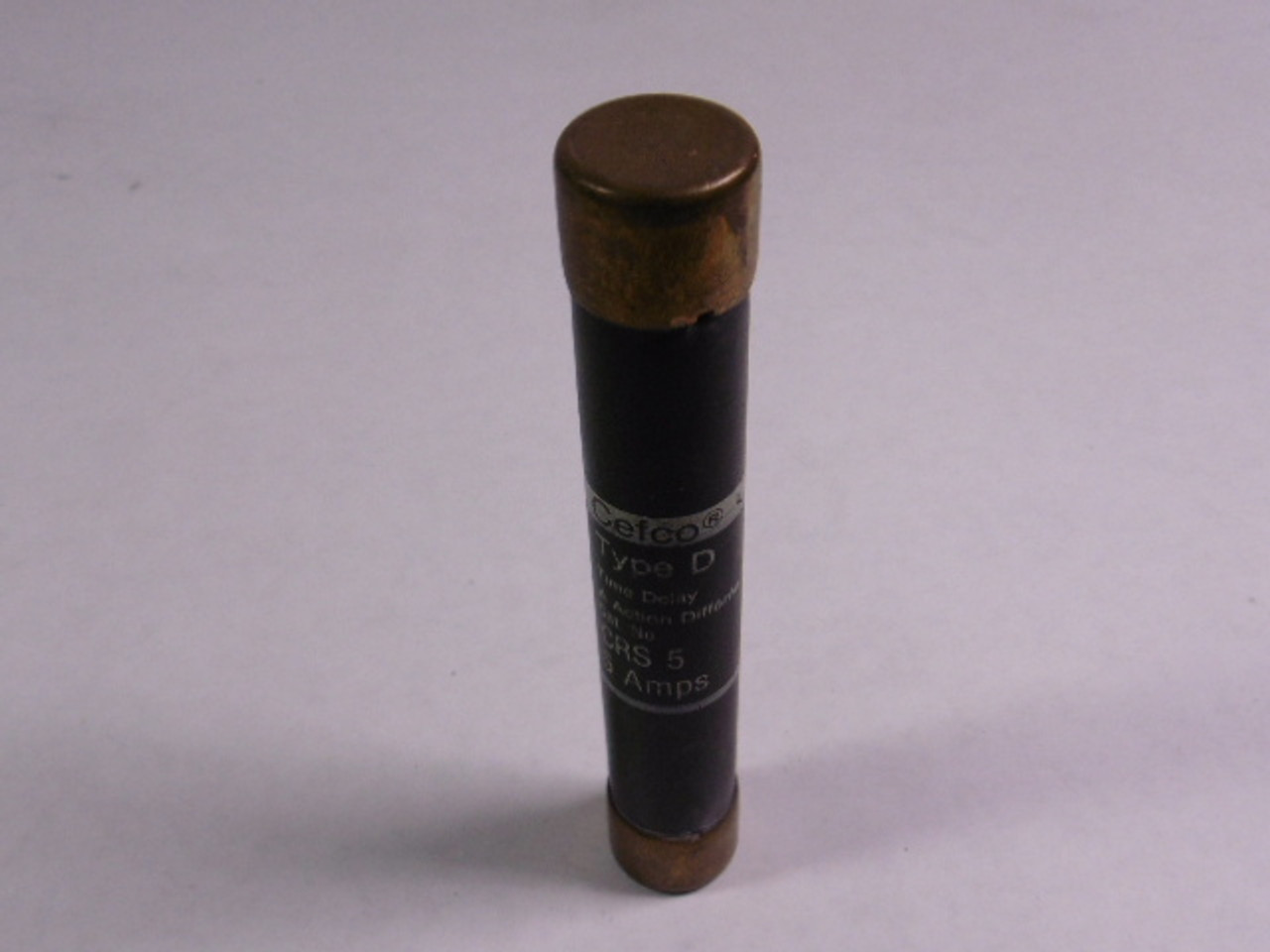 Cefco CRS-5 Time Delay Fuse 5A 600V USED