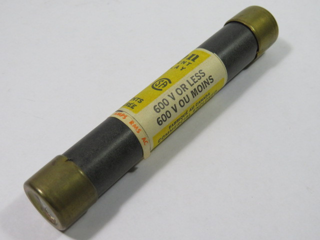 Cefcon CRS-2 Time Delay Dual Element Fuse 2A 600V USED