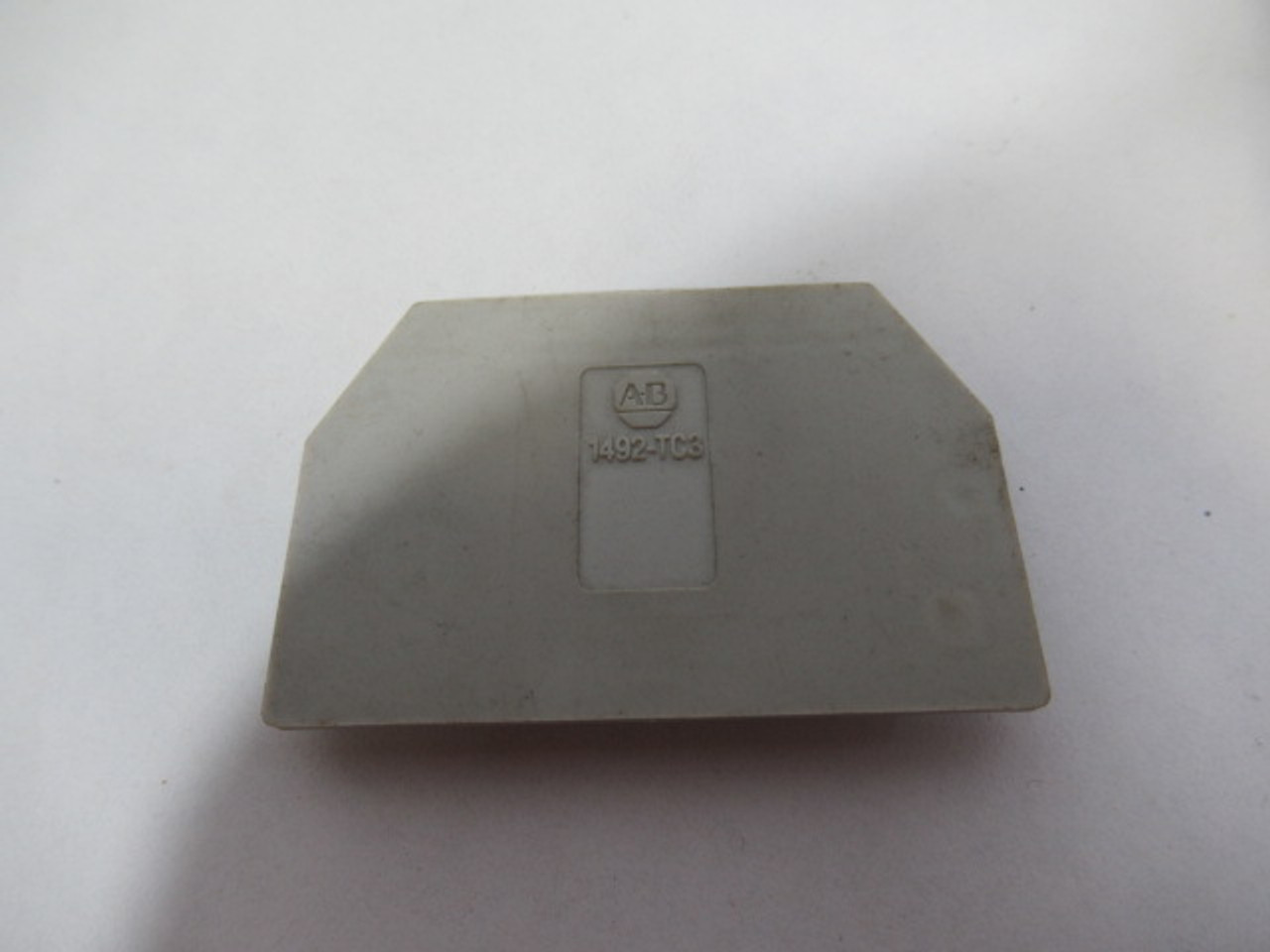 Allen-Bradley 1492-TC3 Terminal Block End Plate Lot of 20 GREY USED