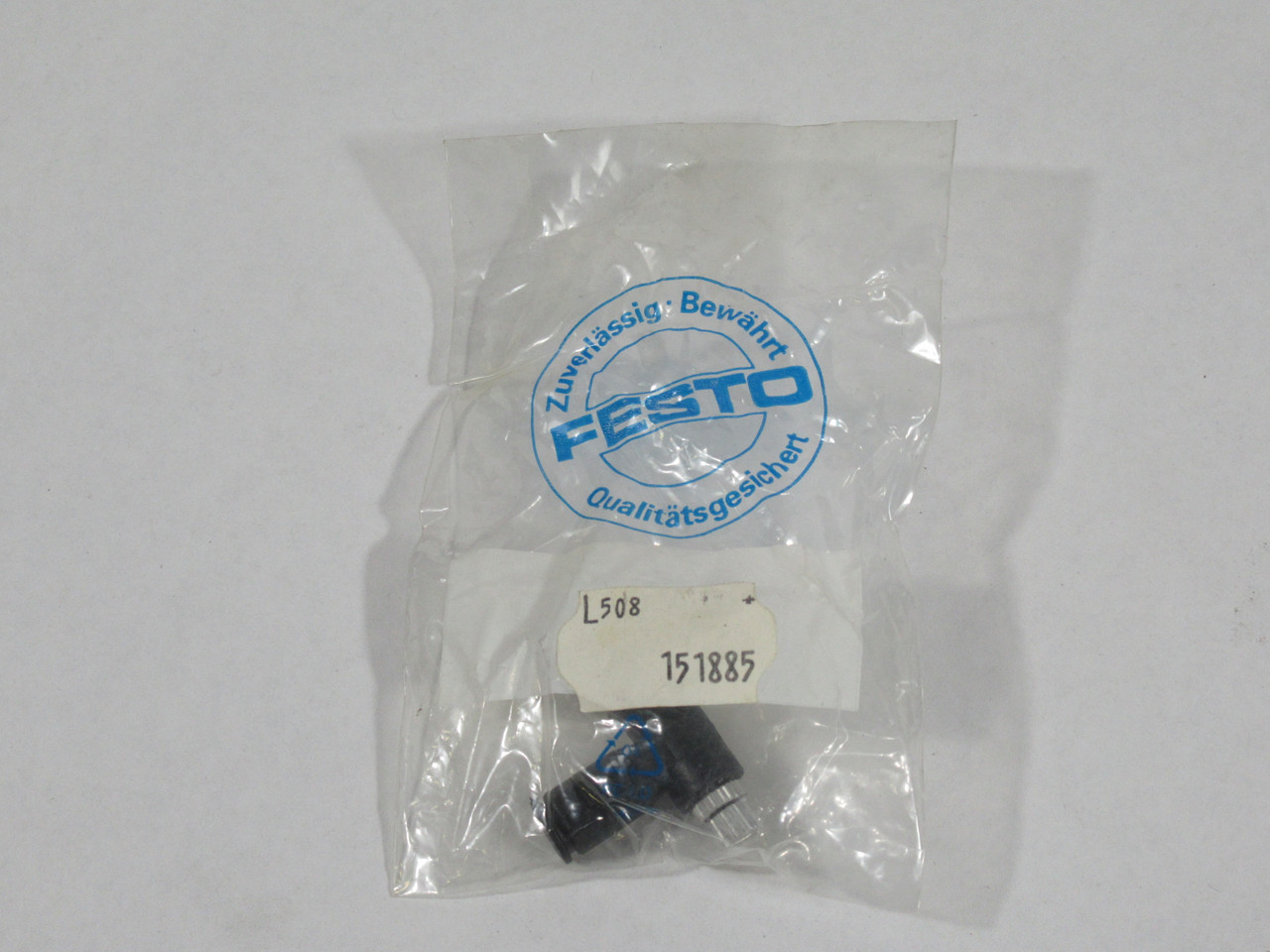 Festo 151885 GRLA-1/8-QS-4 One-Way Flow Control Valve 1/8 NPT 4mm ! NWB !
